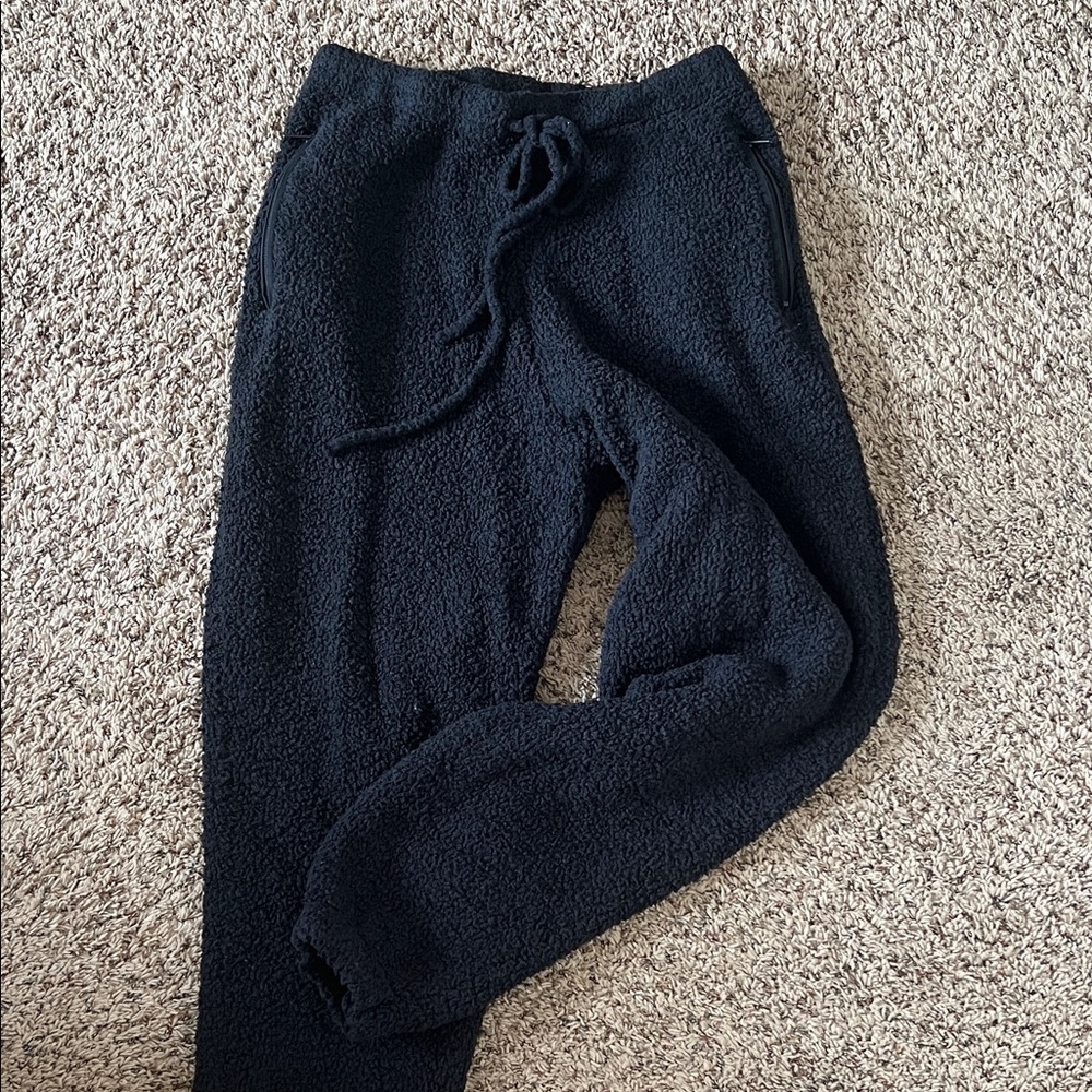 SKIMS Black Cozy Pants